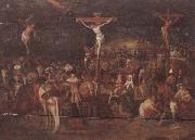 unknow artist The crucifixion painting